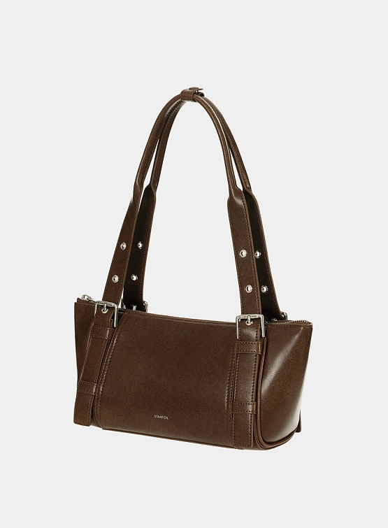Женская сумка STAND OIL Boat Bag Brown
