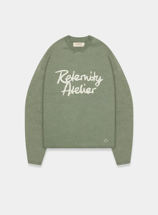 Свитер RETERNITY Atelier Knit Jersey Green