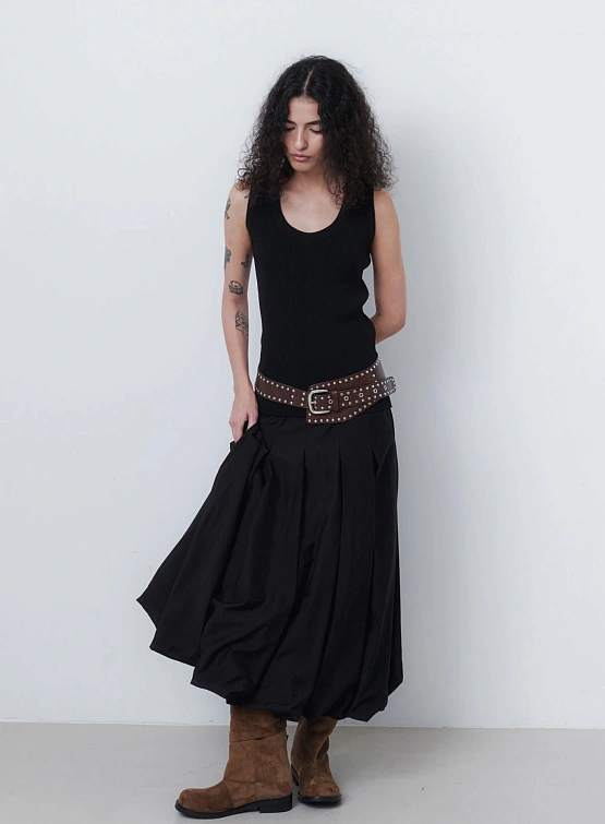 Женский топ EPINGLER Round Knit Black