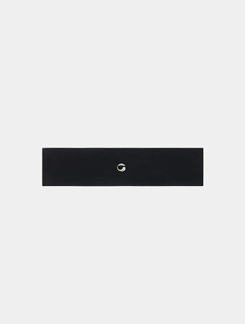 Повязка на голову Coperni Logo Headband Black