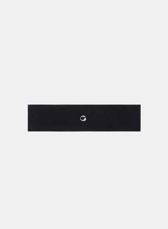 Повязка на голову Coperni Logo Headband Black