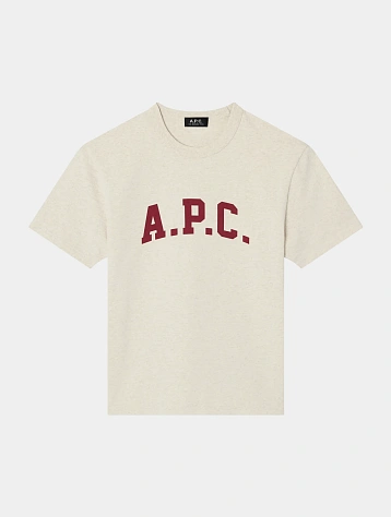 Футболка A.P.C. Marcus T-Shirt Ecru