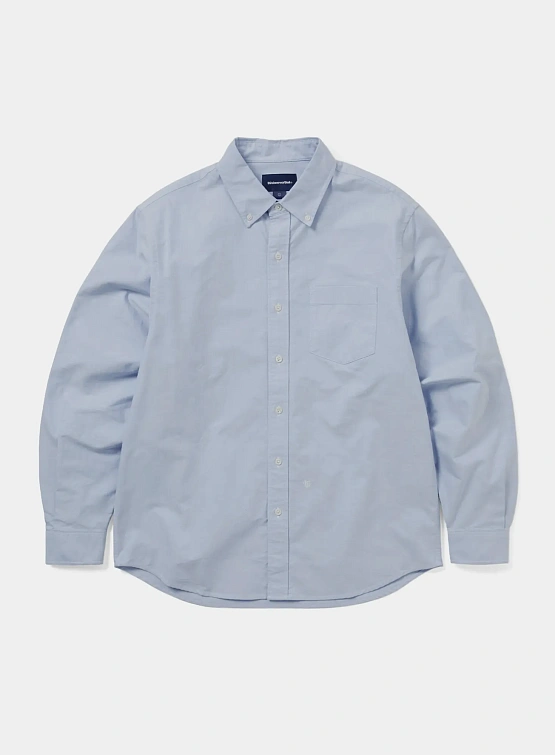 Рубашка thisisneverthat Oxford Shirt Blue