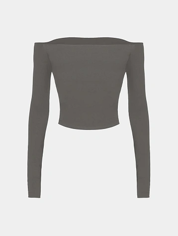 Женский лонгслив XSAI Off Shoulder Beluga