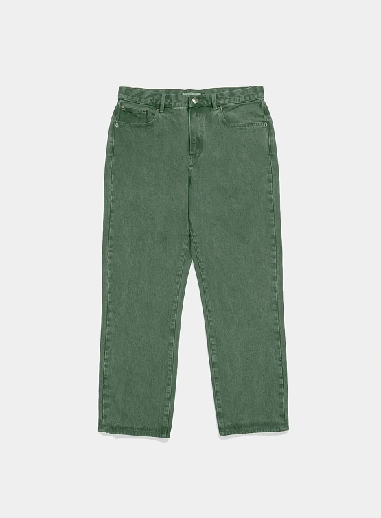 Джинсы Adsum Relaxed Fit OD Denim Green