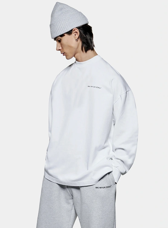 Лонгслив MKI MIYUKI ZOKU Uniform L/S White