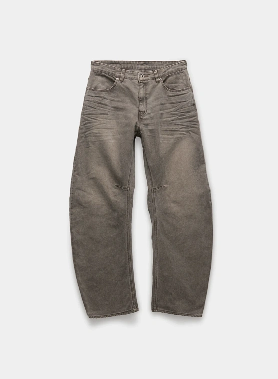 Джинсы COOR Embossed Washed Deep Curved Washed Brown