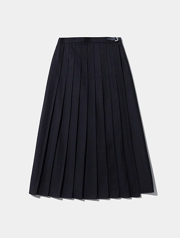 Женская юбка LE17SEPTEMBRE Pleated Wrap Navy