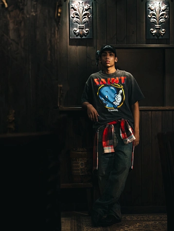 Футболка SAINT MXXXXXX Baby Michael Tee Black