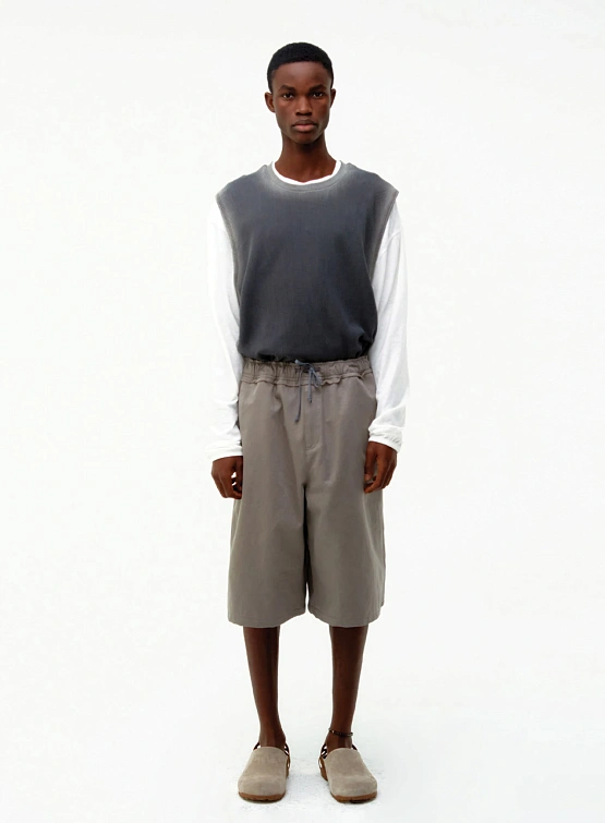 Майка COOR Faded-Wash Crewneck Tank Washed Gray