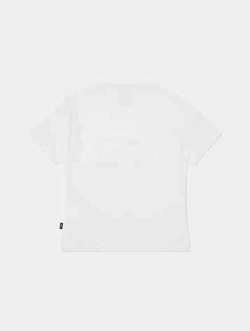 Женская футболка LMC WM Oval Globe Cropped Tee White