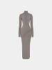 Женское платье XSAI Long Dress Warm Gray