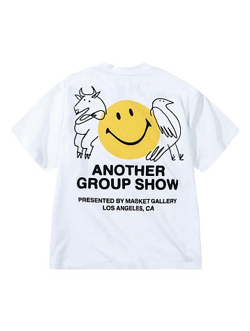 Футболка MARKET Smiley C.A.M. T-Shirt White