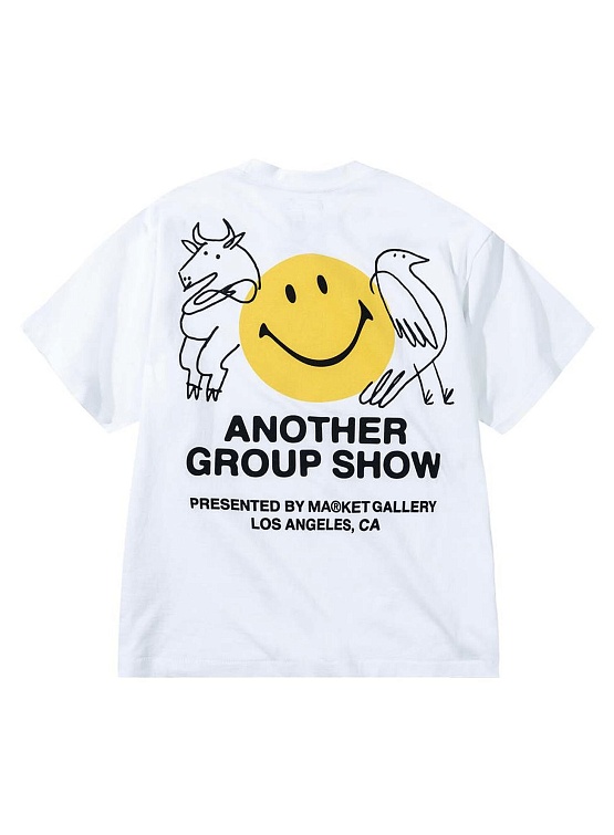 Футболка MARKET Smiley C.A.M. T-Shirt White