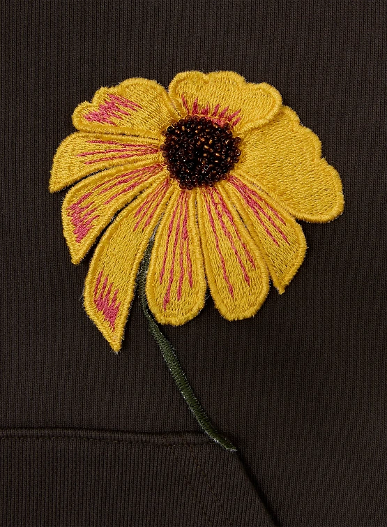 Женское худи Song for the Mute 25.2 Sunflower Relaxed Dirt