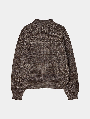 Кардиган AFTER PRAY Terre Intarsia Knit Brown