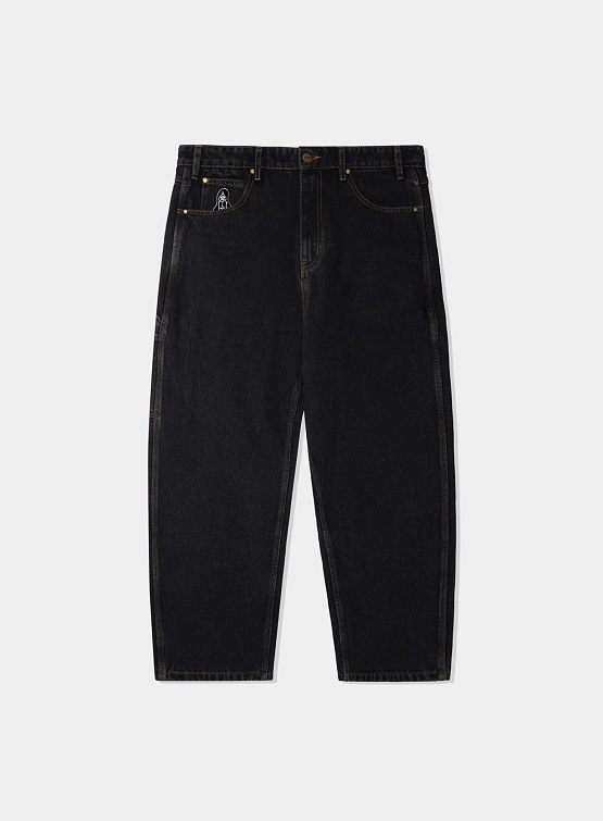 Джинсы Butter Goods Hound Denim Washed Black