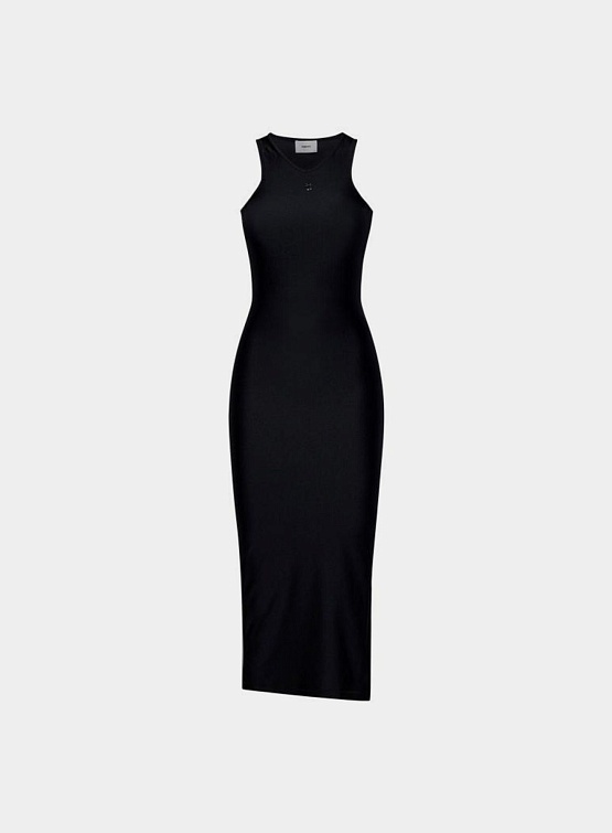 Женское платье Coperni Tank Top Dress Black/Lilac