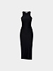 Женское платье Coperni Tank Top Dress Black/Lilac