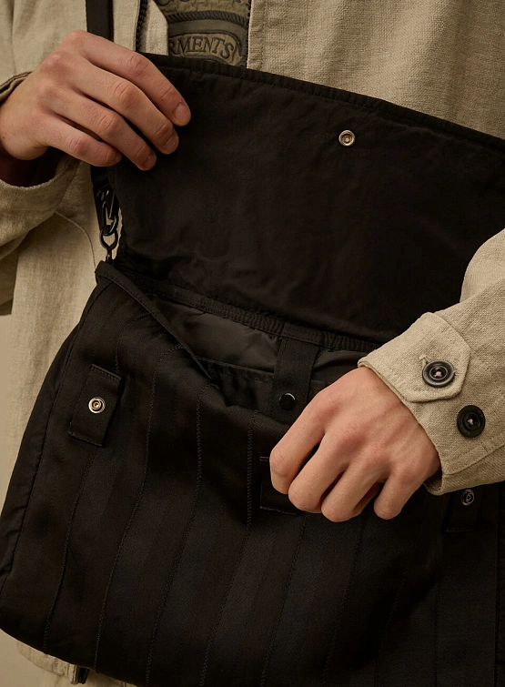 Сумка C.P. Company Plain Paper Touch Black