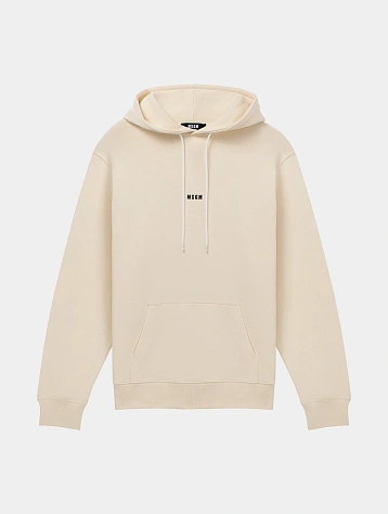 Худи MSGM Micrologo Off White