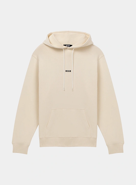 Худи MSGM Micrologo Off White
