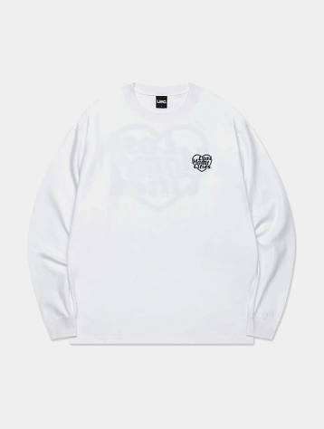 Лонгслив LMC Heart Globe Long Slv Tee White
