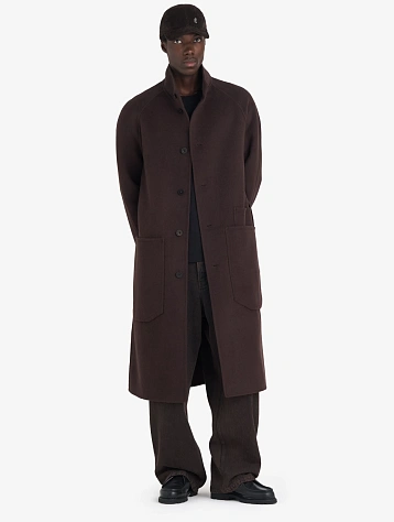 Пальто Études Heavy Wool Dk Brown