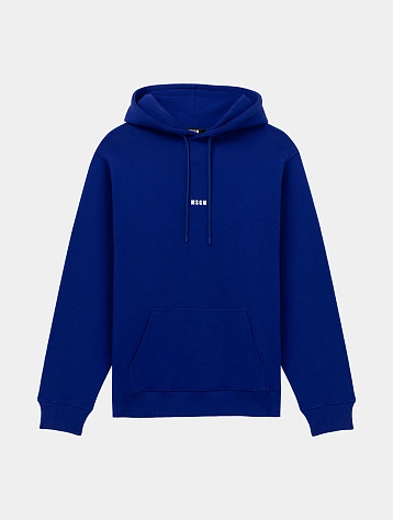 Худи MSGM Micrologo Electric Blue