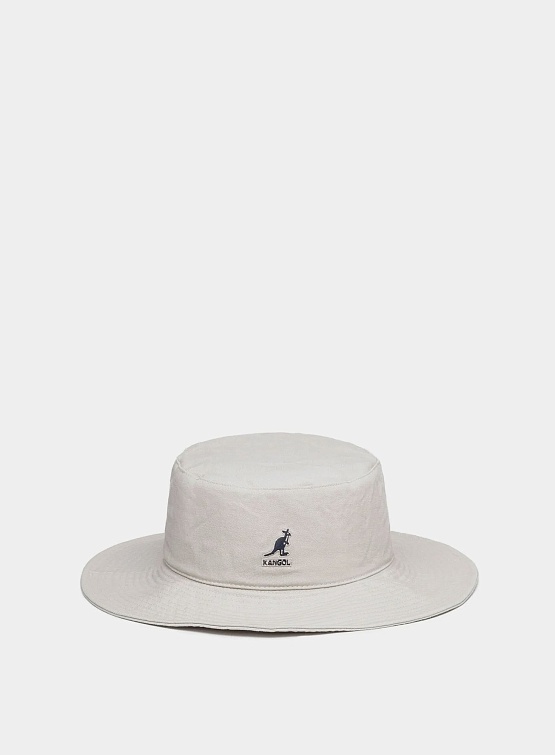 Панама Kangol Washed Fisherman Hat Khaki