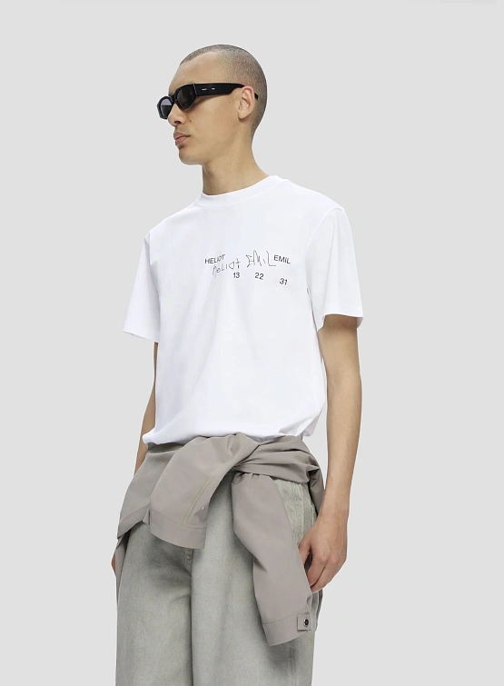 Футболка HELIOT EMIL Fulgens T-Shirt White