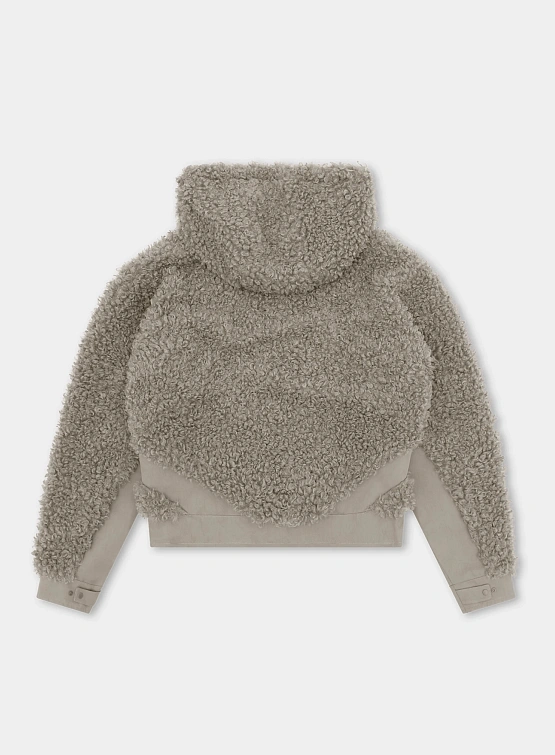 Флисовая куртка HELIOT EMIL Chiaroscuro Dark Stone