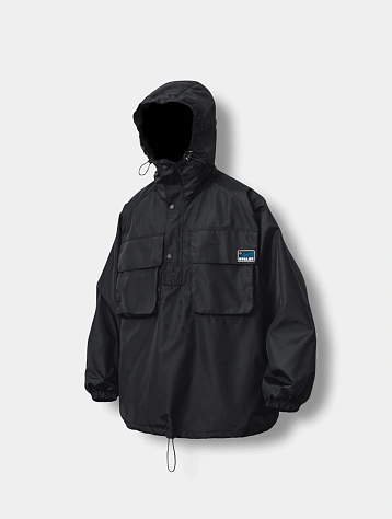 Анорак ANGLAN Double Pocket Mountain Anorak Black