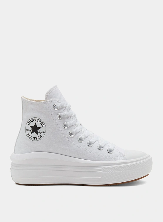 Кеды Converse Chuck Taylor All Star Move OPTICAL WHITE