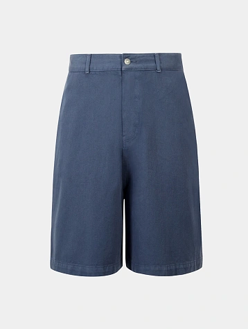 Шорты LE17SEPTEMBRE Over-Dyeing Bermuda Blue