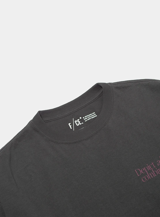 Лонгслив F/CE. Hidden Identity BY M.Enomoto Type-B Charcoal