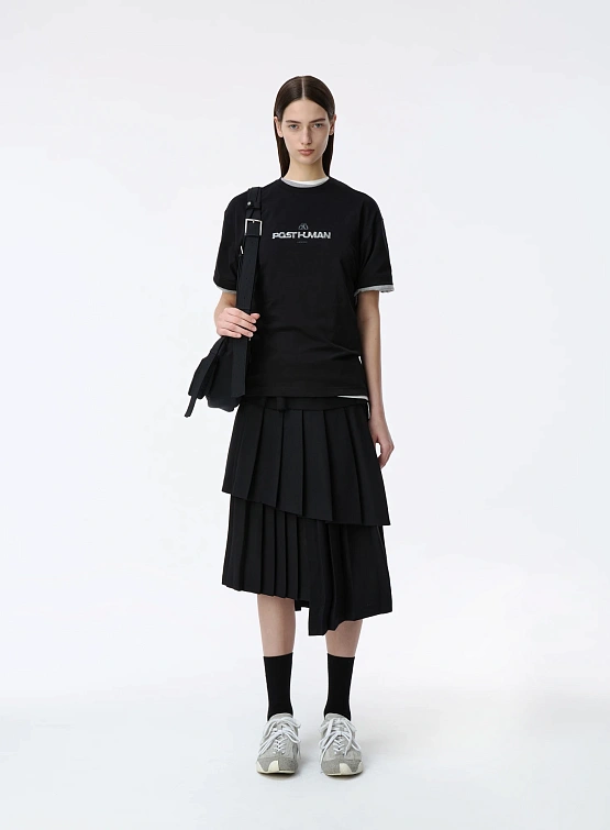 Футболка ADERERROR Post Human Product. 48 Black