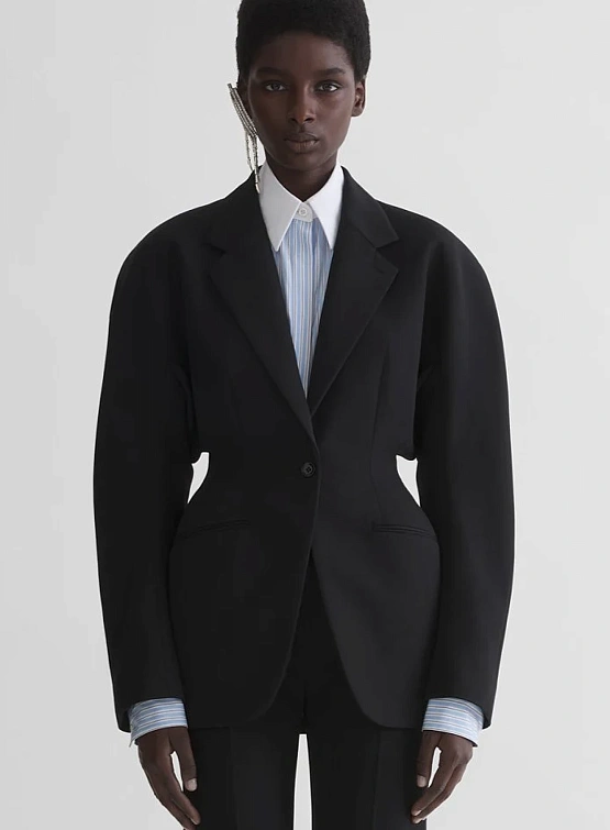 Женский пиджак MUGLER Cinched Black