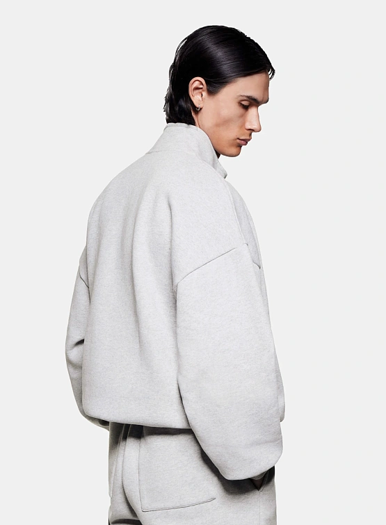 Халф-зип MKI MIYUKI ZOKU Uniform Grey