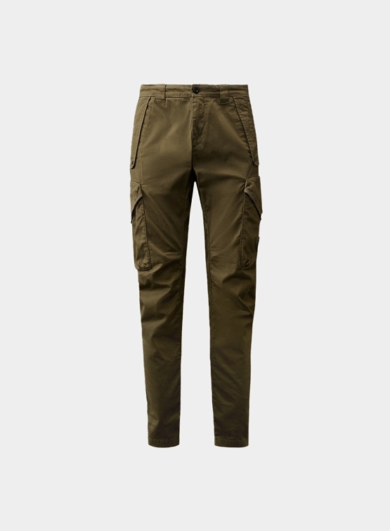 Брюки C.P. Company Stretch Sateen Ergonomic Lens Ivy Green