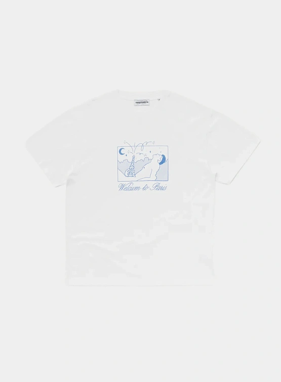 Футболка Carne Bollente Welcum to Paris White