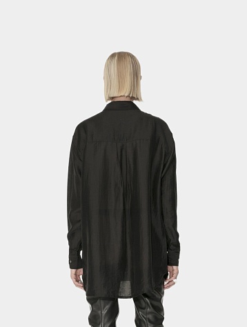 Женская рубашка Han Kjøbenhavn Taffeta Shirt Black