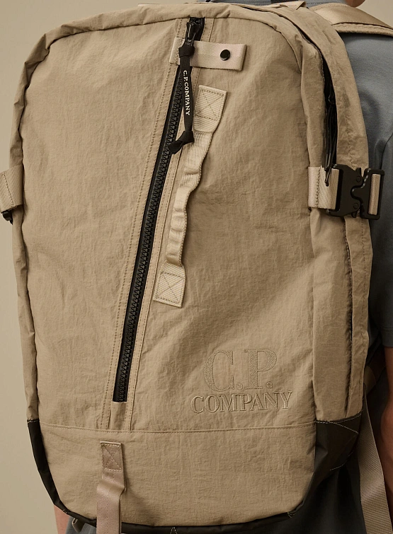 Рюкзак C.P. Company Plain Paper Touch Travel Vintage Khaki