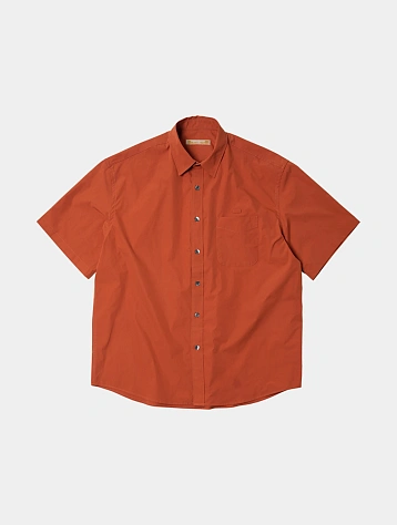 Рубашка FrizmWORKS OG Poplin Oversized Brick