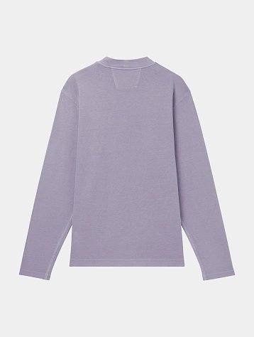 Лонгслив C.P. Company 1020 Jersey Logo Lavander Violet