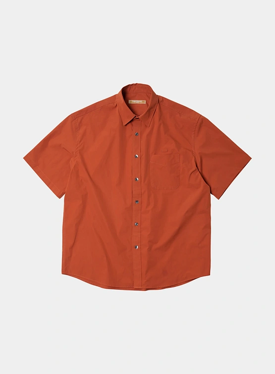 Рубашка FrizmWORKS OG Poplin Oversized Brick