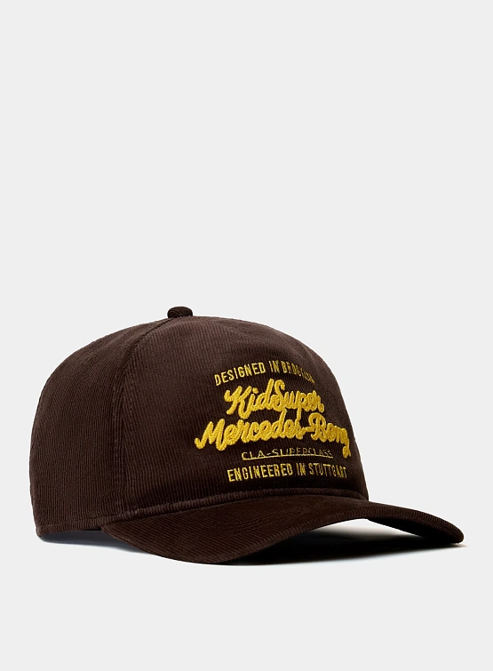 Кепка KidSuper x Mercedes-Benz Chainstitch Brown