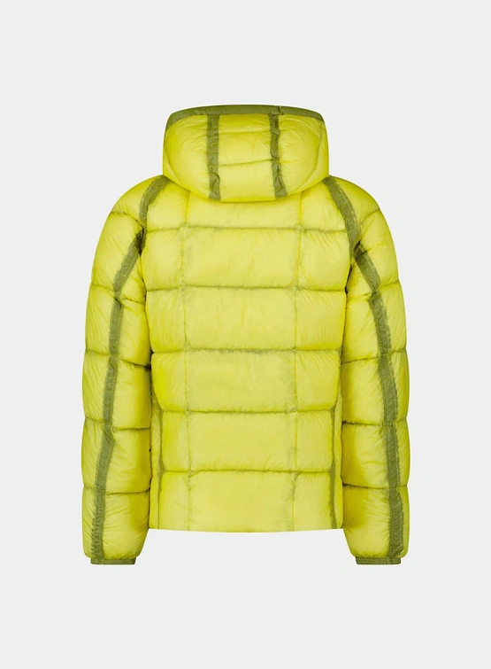 Пуховик C.P. Company D.D. Shell Hooded Green Sheen