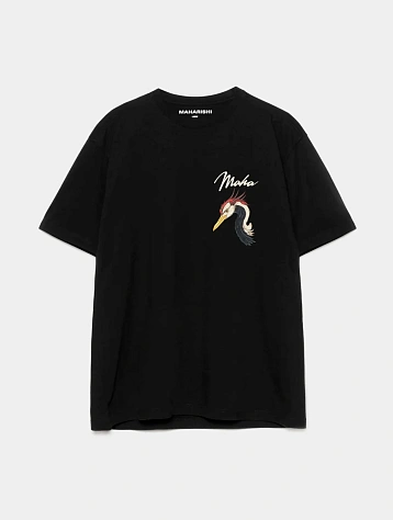 Футболка MAHARISHI 1580 Year Of The Crane Black