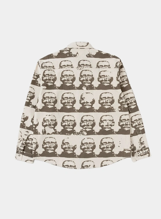 Рубашка Heresy Stone Head Shirt Ecru